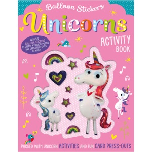 Balloon Stickers Unicorn Activity Book