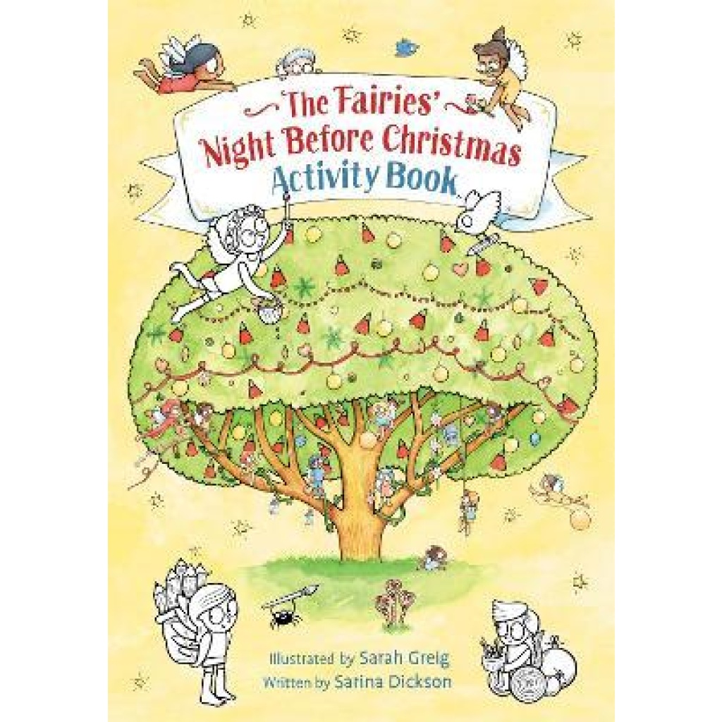 The Fairies Night Before Christmas Activity Book